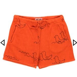 Bobo Choses Geese Shorts, never worn. NWOT.